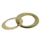 Kingston Living 11.5&#x22; Gold Solid Circle Links Decorative Tabletop Accent